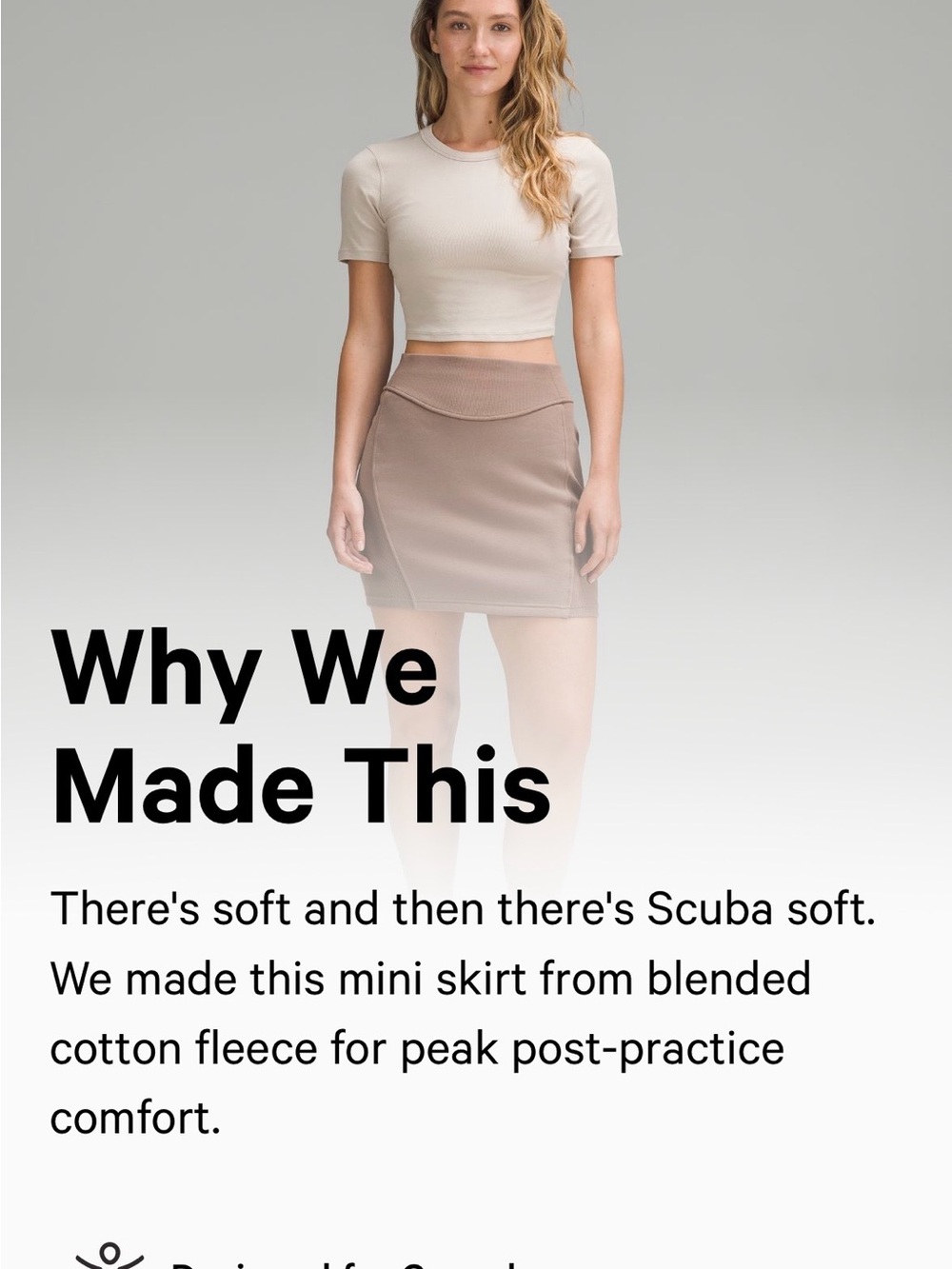 Lululemon Scuba Mini Skirt - Picture 7 of 7